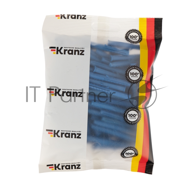 Дюбель распорный KRANZ 6х35, синий, пакет (50 шт./уп.)