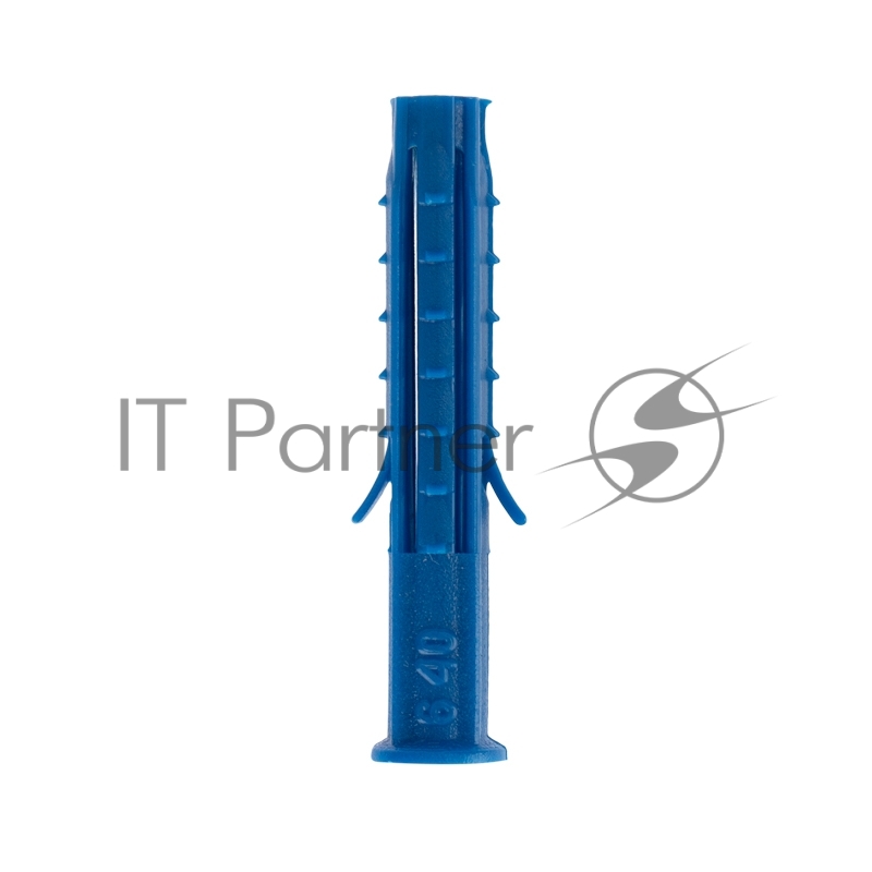 Дюбель распорный KRANZ 6х40, синий, пакет (100 шт./уп.)