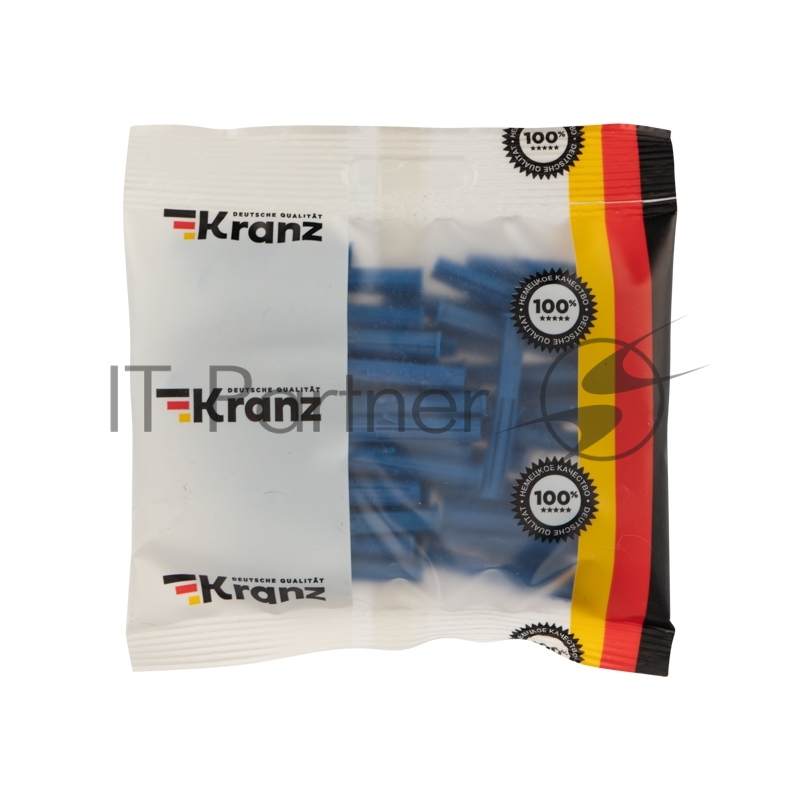 Дюбель распорный KRANZ 6х50, синий, пакет (50 шт./уп.)