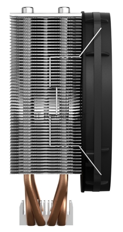 Кулер be quiet! SHADOW ROCK SLIM 2 / 160W TDP, 23.7dBA, 135mm fan / BK032