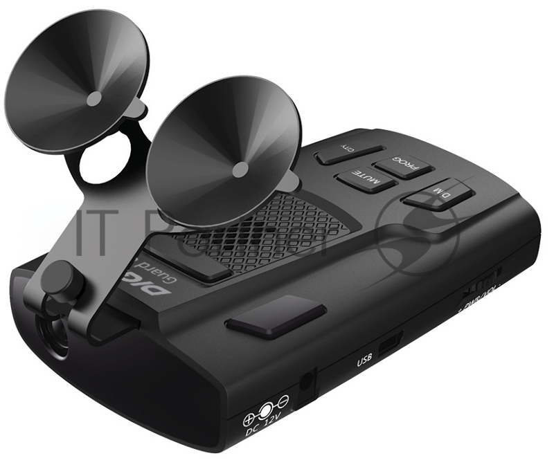 Радар-детектор Digma Guard GPS приемник черный