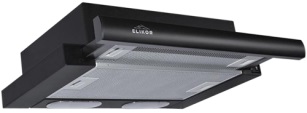 Вытяжка ELIKOR Интегра 45П-400-В2Л черный/черный