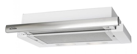 Вытяжка ELIKOR Интегра 50П-400-В2Л белый/нержавеющая сталь