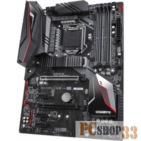 Мат. плата Socket1151 GIGABYTE Z390 GAMING X (iZ390, 4xDDR4, M.2, SATA III, RAID, PCI-E, HDMI, 1Гбит LAN, USB3.1, ATX)