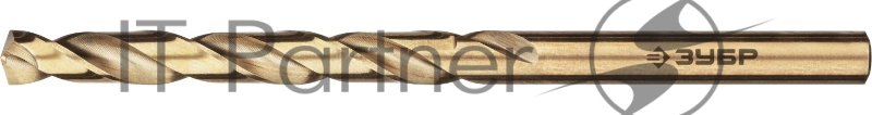 Сверло по металлу ЗУБР КОБАЛЬТ, сталь Р6М5К5, класс А, Профессионал 29626-5, d=5 мм 29626-5