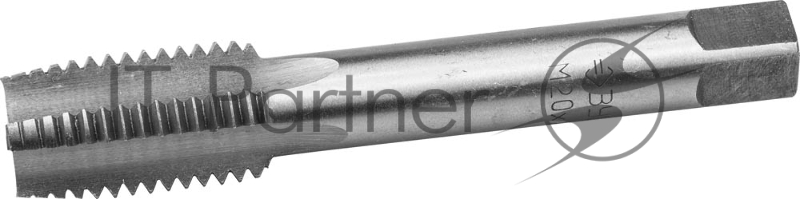 Метчик Мастер Зубр одинарный для нарезания метрической резьбы, М20x2,5 4-28002-20-2.5