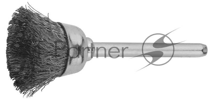 Кордщетка ЗУБР 35933 кистевая нержавеющая сталь на шпильке d15x3.2мм L42мм 1шт.