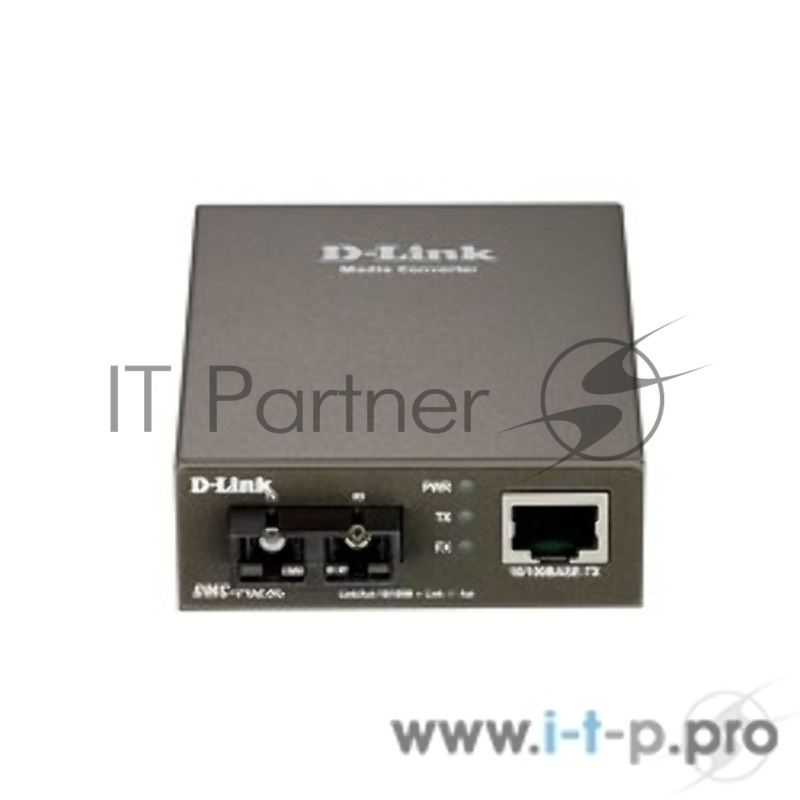D-Link DMC-F02SC, Fast Ethernet Twisted-pair to Fast Ethernet Multi-mode Fiber (2km, SC) Media Converter Module