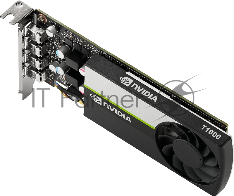 Видеокарта NVIDIA Quadro T1000, 4GB, 4mDP (Z2 G5 SFF/Tower, Z2 G8 SFF/Tower, Z4, Z6, Z8)