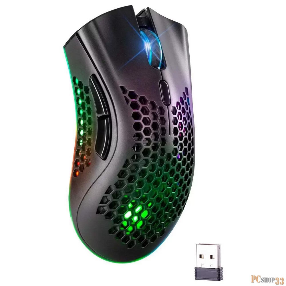 Мышка USB OPTICAL WRL DEFENDER WARLOCK GM-709L RGB 52709