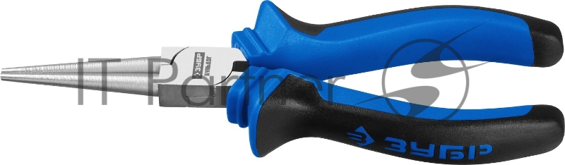 Круглогубцы Зубр БУЛЬДОГ, особостойкое спец.покрытие Н12Х1никель/хром, двухкомп рукоятки, 160мм, рофессионал 2201-8-16_z02