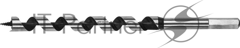 Сверло ЭКСПЕРТ Зубр по дереву, спираль Левиса, d=12мм, L=235мм 2948-235-12_z01
