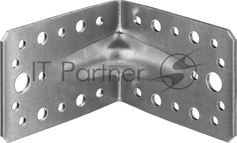 Уголок крепежный усиленный ЗУБР УКУ-2.5 65х90х90 х 2.5мм 31011-90