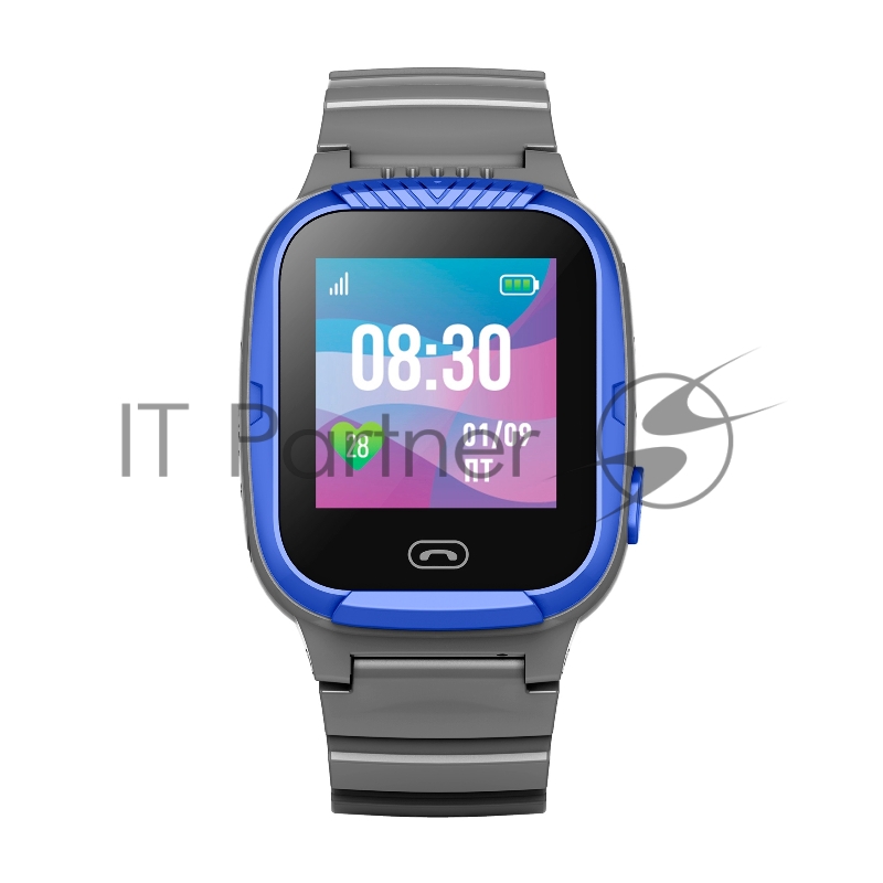 Наручный смарт-браслет JET KID TINY серый+синий