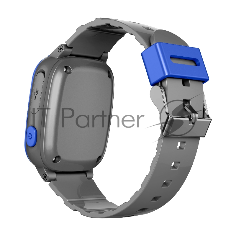 Наручный смарт-браслет JET KID TINY серый+синий