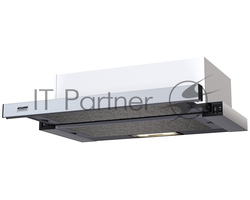 Вытяжка встраиваемая Krona Kamilla 600 серебристый (1 мотор)