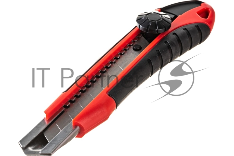 Нож ЗУБР 09158_z01 с винтовым фиксатором М-18В, сегмент. лезвия 18 мм