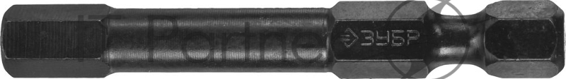 Бита ЗУБР ПРОФИ 26027-6-50-S2 HEX6 E 1/4 50мм 2шт на карт.