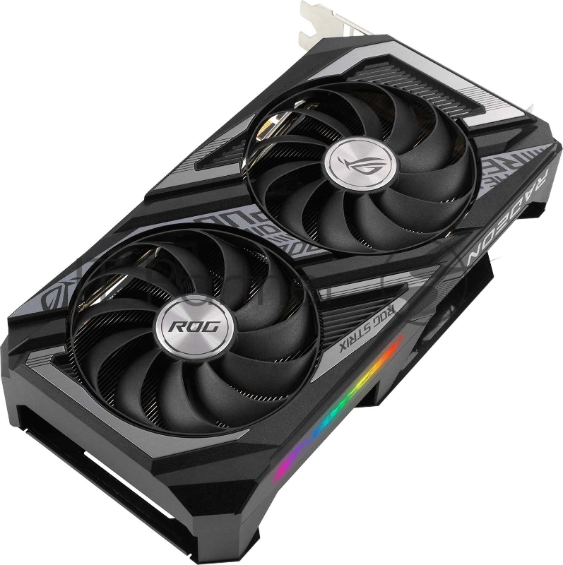 Видеокарта Asus PCI-E AMD Radeon RX 6600 XT 8Gb (128bit/GDDR6/HDMI/DPx3/RTL) (ROG-STRIX-RX6600XT-O8G-GAMING)