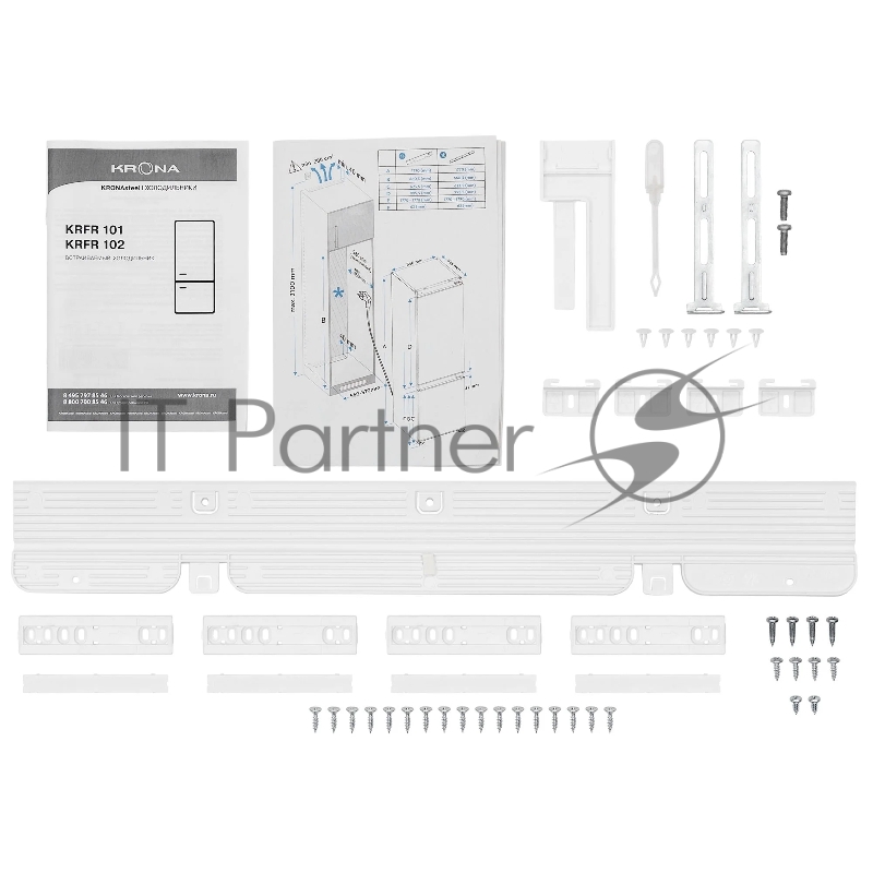 Встраиваемый холодильник-морозильник KRONA BRISTEN FNF