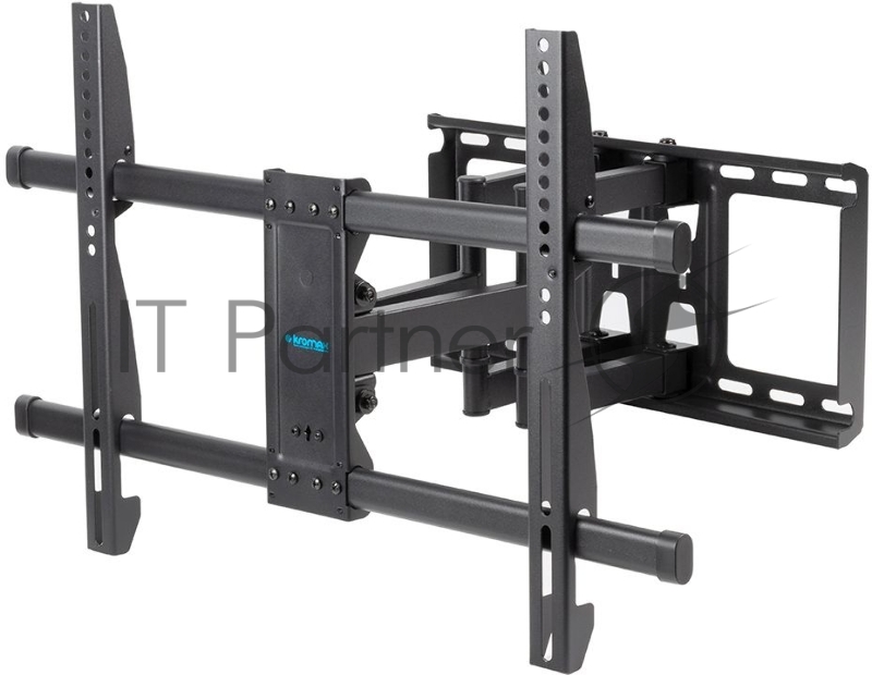 Кронштейн для телевизора Kromax GALACTIC-57 черный 32-75 макс.60кг настенный поворотно-выдвижной и наклонный