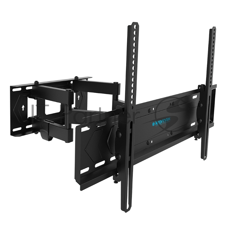 Кронштейн для телевизора Kromax PIXIS-XL-2 черный 40-90 макс.50кг настенный поворот и наклон