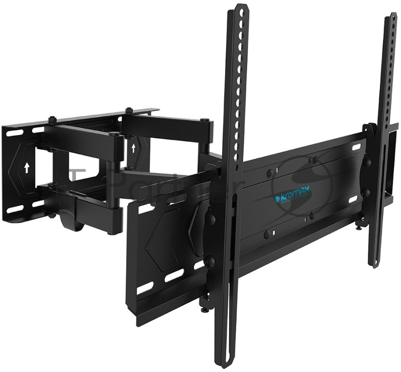 Кронштейн для телевизора Kromax PIXIS-XL-2 черный 40-90 макс.50кг настенный поворот и наклон