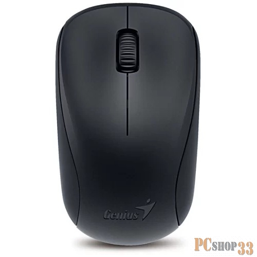 Мышь беспроводная Genius NX-7000, мини-ресивер, сенсор Blue Eye, оптическая, разрешение 1000 dpi, SmartGenius. Цвет: черный