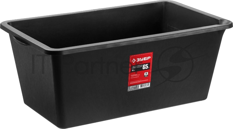 Таз строительный прямоугольный ЗУБР , 65 л, высокопрочный, 06097-65_z02