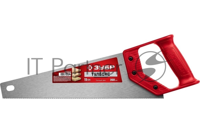 Ножовка специальная ТАЙГА-Тулбокс ЗУБР 350 мм, 11 TPI, прямой зуб, точный рез, импульсная закалка 15079-35