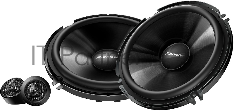 Колонки автомобильные Pioneer TS-651C (без решетки) 390Вт 88дБ 4Ом 16см (6.5дюйм) (ком.:4кол.) компонентные двухполосные
