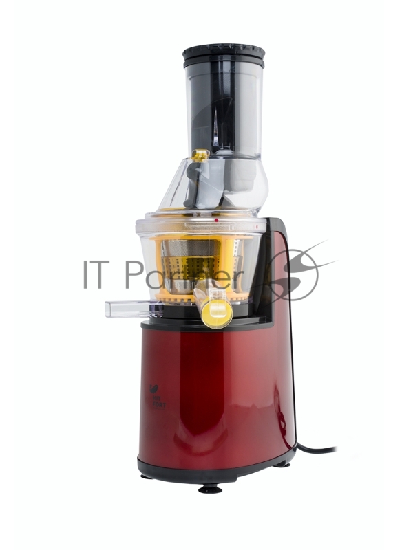 Соковыжималка шнековая Kitfort КТ-1102-2 150Вт бордовый/черный