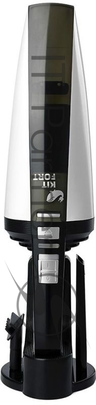 Пылесос KITFORT КТ-529 (ШxГxВ) 44x11x11 cм. Аккумуляторный. Уборка сухая, функция сбора жидкости. Количество аккумуляторов 1, время работы от аккумулятора до 18 мин, время зарядки 360 мин, мощность всасывания 40 Вт. Пылесборник без мешка (циклонный ф