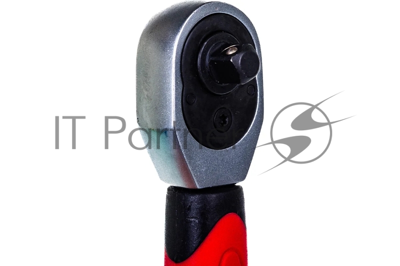 Наборы Трещотка ЗУБР МАСТЕР для торцовых головок и бит (1/4), Cr-V, 72 зубца, хроматированное покрытие 27735-1/4