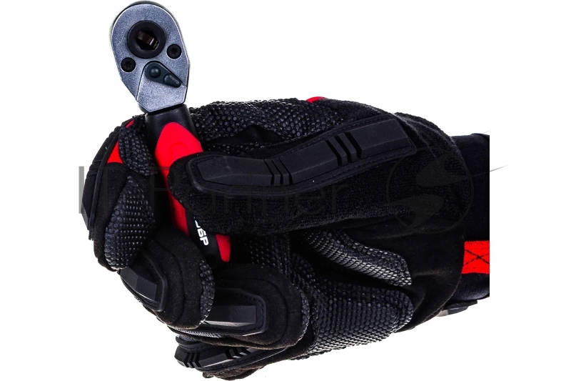 Наборы Трещотка ЗУБР МАСТЕР для торцовых головок и бит (1/4), Cr-V, 72 зубца, хроматированное покрытие 27735-1/4