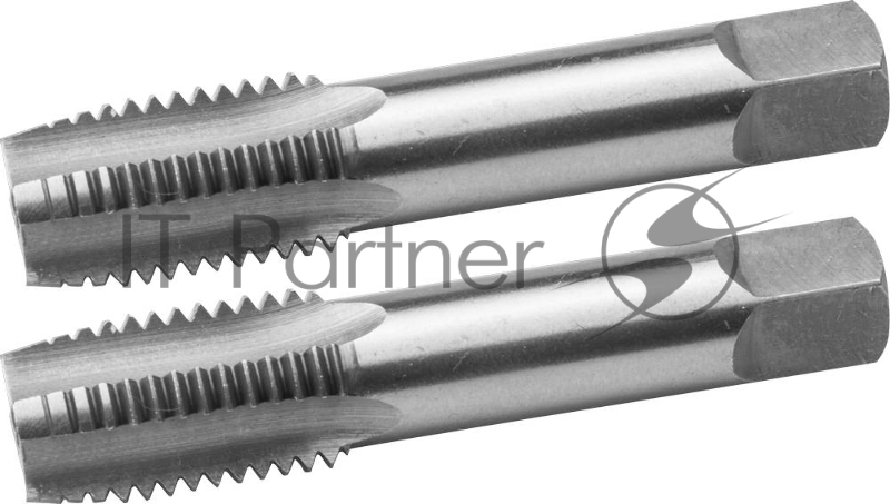 Комплект метчиков ЗУБР М16x1.5мм, сталь 9ХС, ручные, 4-28006-16-1.5-H2