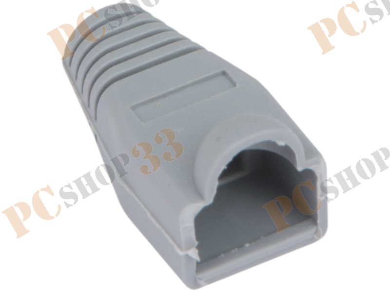 Колпачок пластиковый для вилки RJ-45, серый