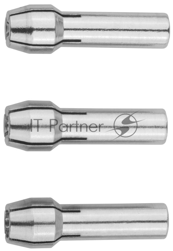 Мини-набор Зубр : Цанги хром, 3,2мм-1шт, 2,4мм-1шт, 1,6мм-1шт 35943-H3