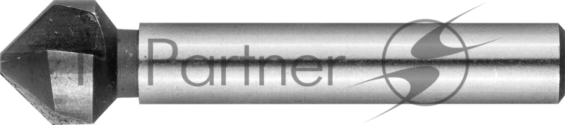 Зенкер Зубр конус. цилиндрич.с 3-я реж. кромками,ст.P6M5, d 10,4x50 мм, хв. d 6 мм, для раззенковки М5 29730-5