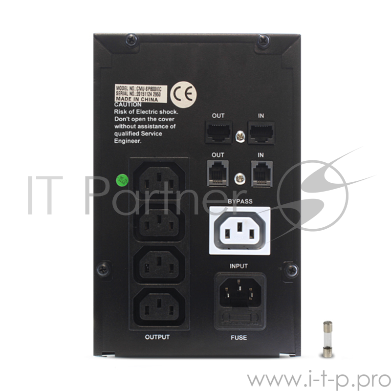 ИБП CROWN ИБП CMU-SP800IEC {(1x12V.9AH) 4*IEC+1*IEC bybass} CM000001491