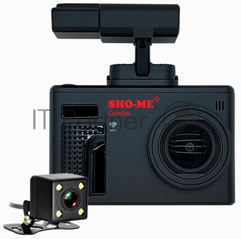Видеорегистратор с радар-детектором Sho-Me Combo Note WiFi DUO GPS ГЛОНАСС