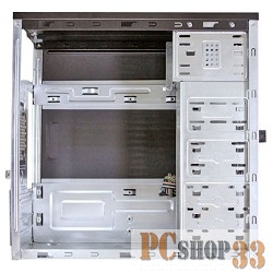 Корпус MiniTower QoRi QM105 2*USB2.0, audio, mATX, 700W, 120mm