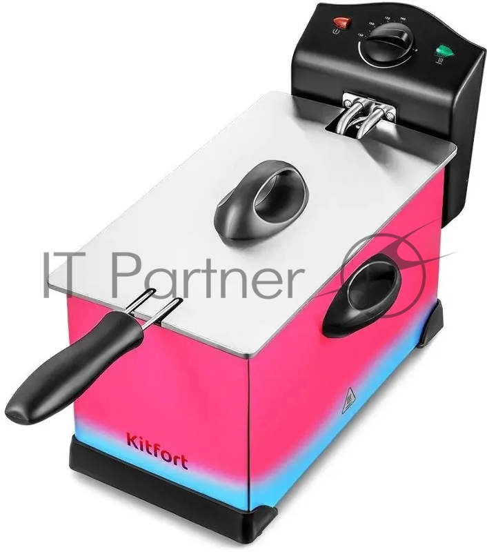 Беспроводной мини-вентилятор Kitfort КТ-405-1 бело-розовый