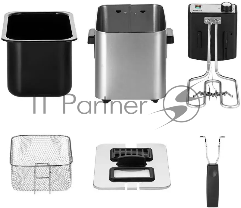 Беспроводной мини-вентилятор Kitfort КТ-405-3 бело-оранжевый