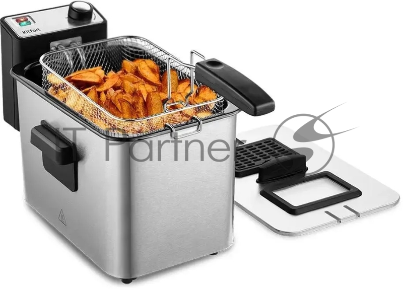 Беспроводной мини-вентилятор Kitfort КТ-405-3 бело-оранжевый