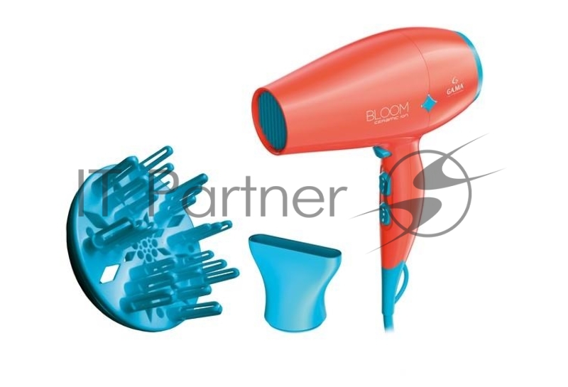 Фен GA.MA DIAMOND BLOOM (оранжевый) (GH0312)