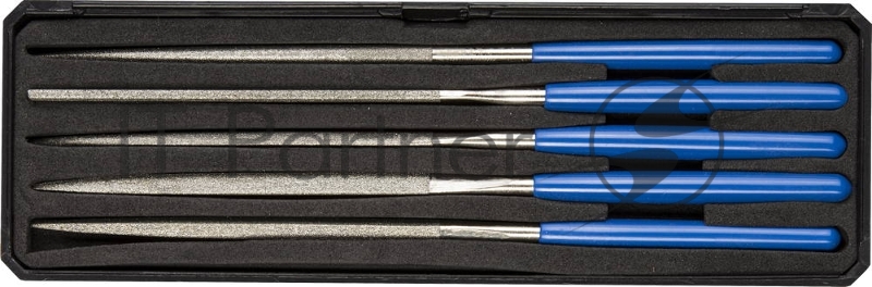 Набор надфилей ЗУБР 33388-160-H5 ЭКСПЕРТ P140 160х80мм 5пр.