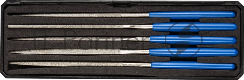 Набор надфилей ЗУБР 33388-160-H5 ЭКСПЕРТ P140 160х80мм 5пр.