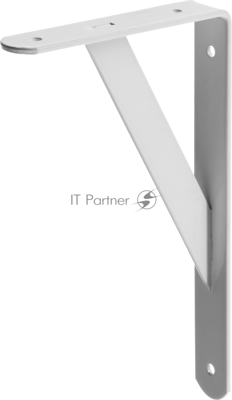 Уголок-кронштейн STAYER MASTER, усиленный, 250х150х30х4мм, белый