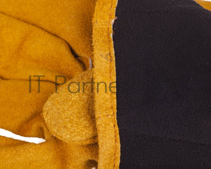 Краги ЗУБР 11335-XL термостойкие для сварки и тяжелых механических работ утепленные спилковые 350м